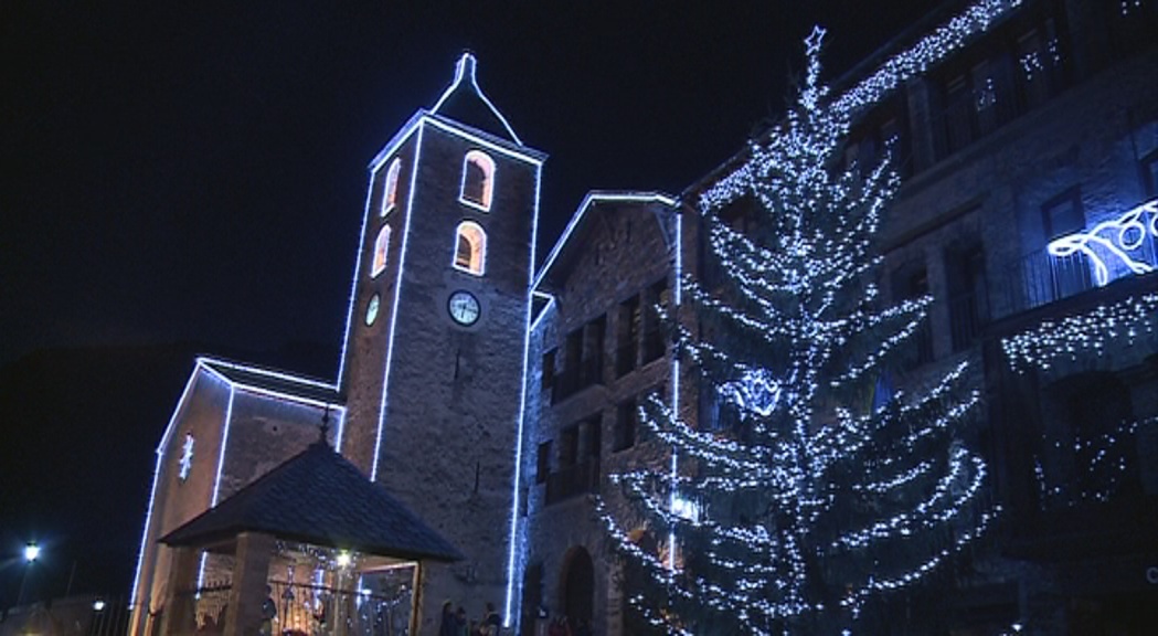 El Nadal ja il·lumina Ordino