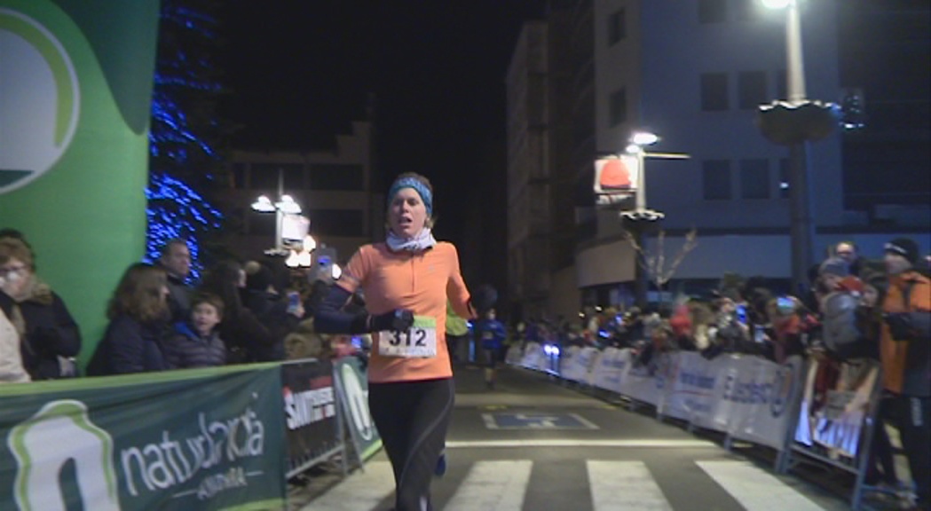 Laura Orgué i Abdeslam Louah repeteixen victòria a la Sant Silvestre