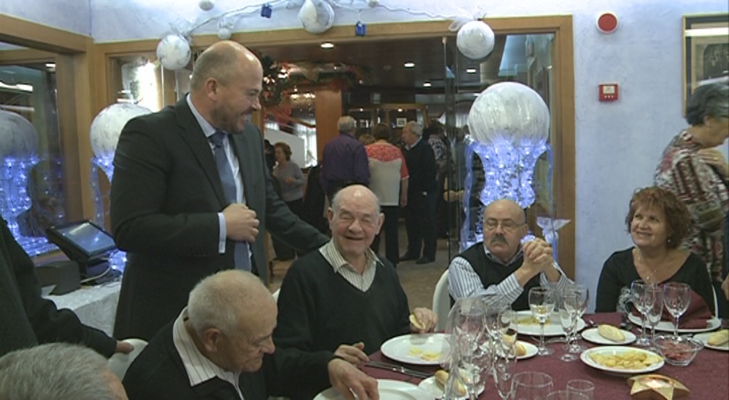 170 padrins celebren el dinar de Nadal a Encamp