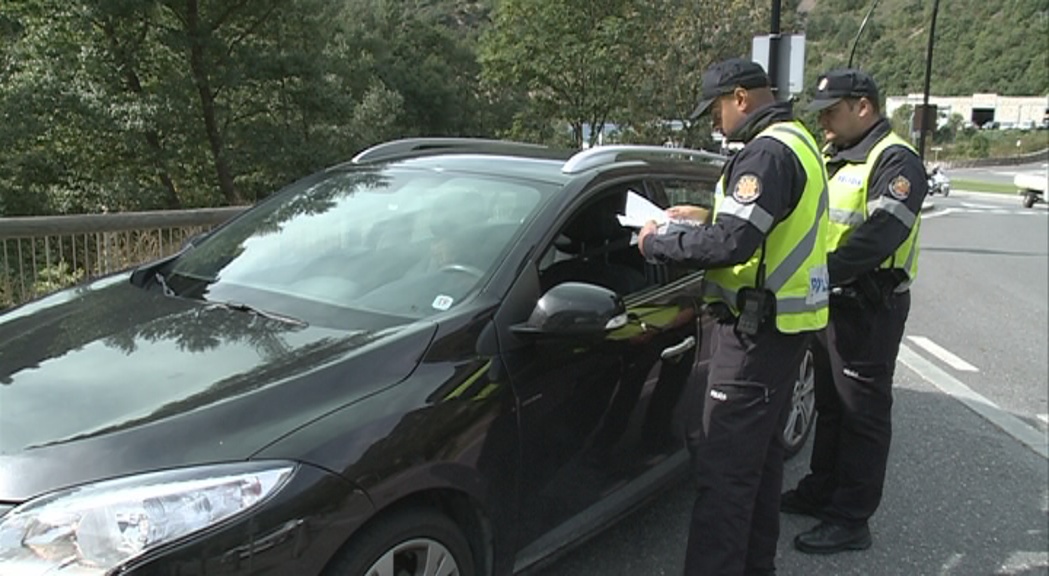 La policia ha sancionat 3.987 conductors en la darrera campanya t