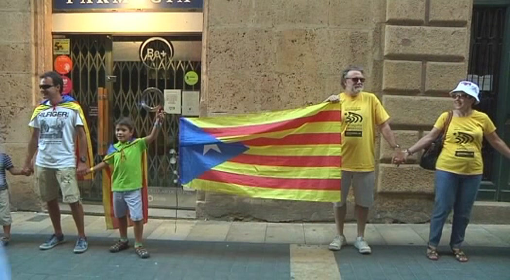 La via catalana cobrirà aquesta tarda 400 quilòmetres