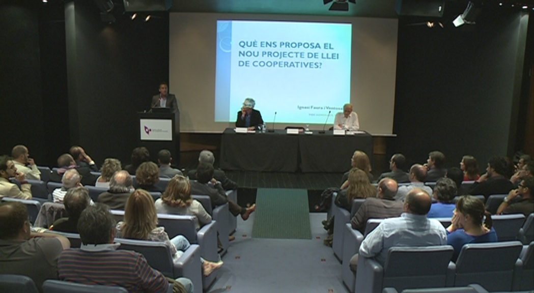 El PS presenta públicament el projecte de llei de cooperatives