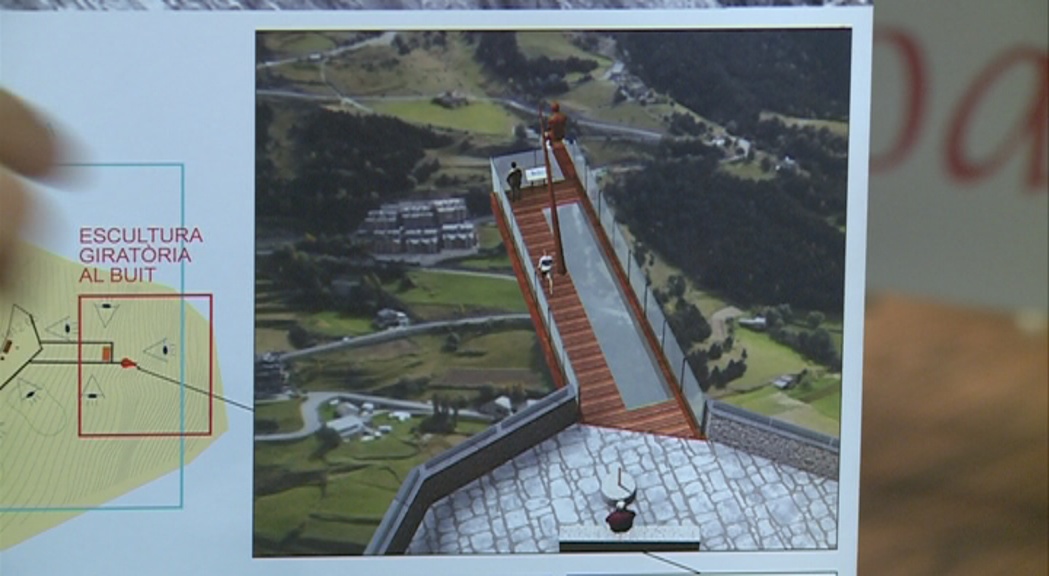 El comú de Canillo remodelarà el mirador del Roc del Quer