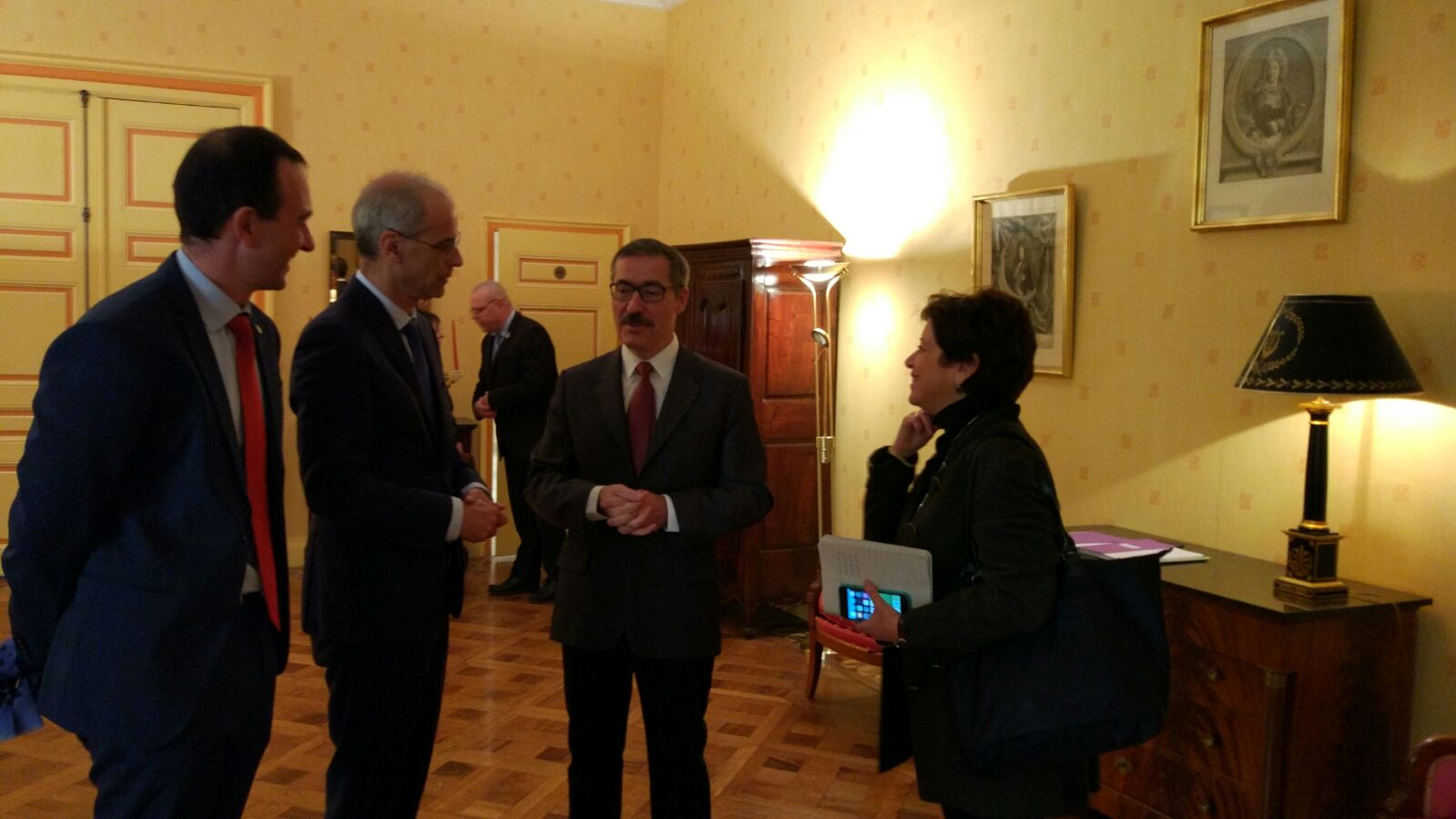 Trobada amb les autoritats franceses per a la millora de les carreteres