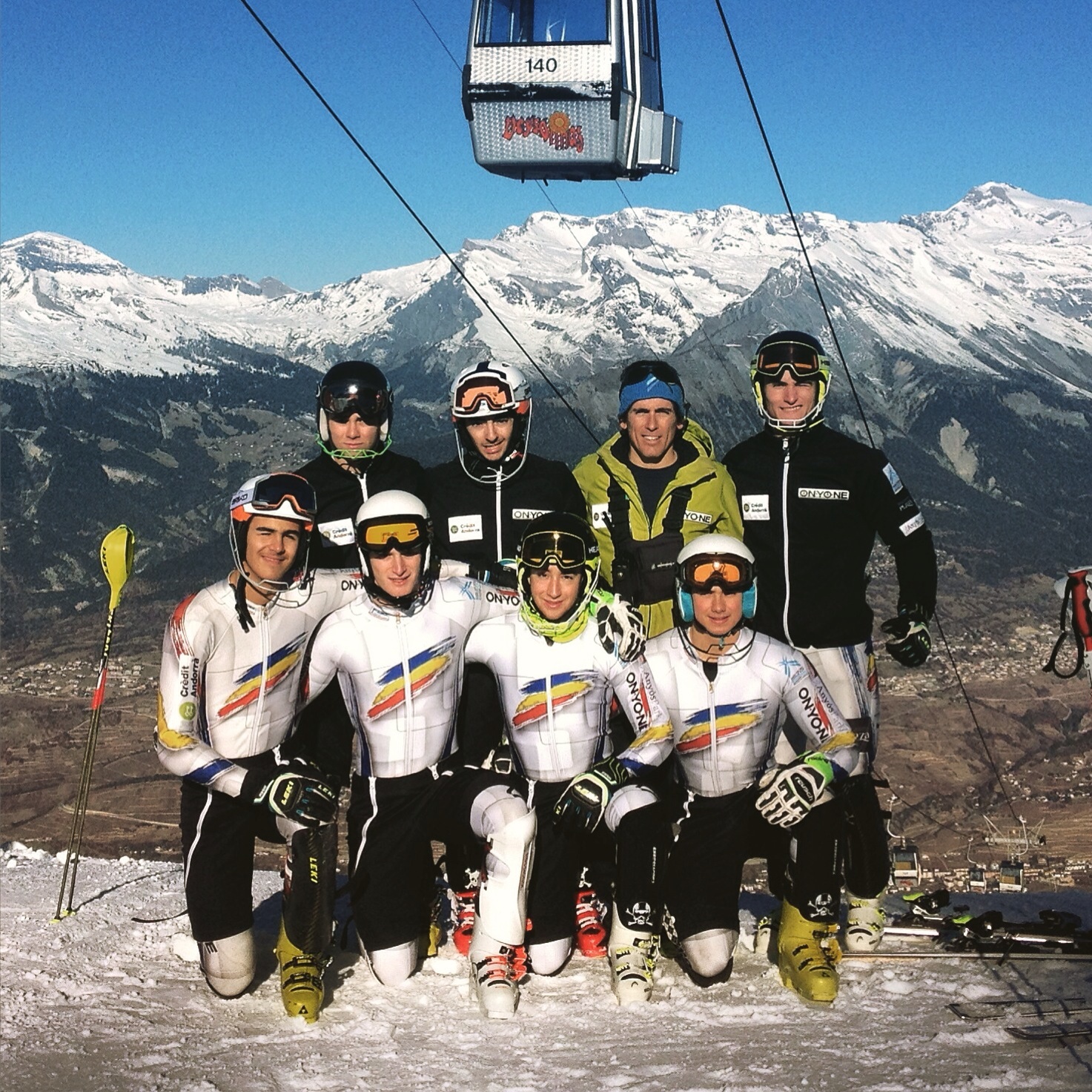 Podi de Robert Solsona al Campionat de França júnior a Font Romeu-Pyrénées 2000