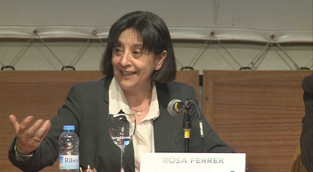 Rosa Ferrer, advocada de Raiffeisen en la demanda contra l'adjudicació de Vall Banc a JC Flowers