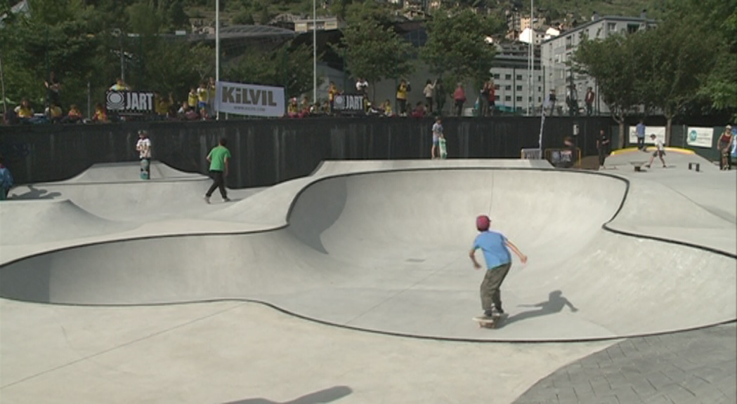 Escaldes-Engordany estrena un skate park als Turons d'Art