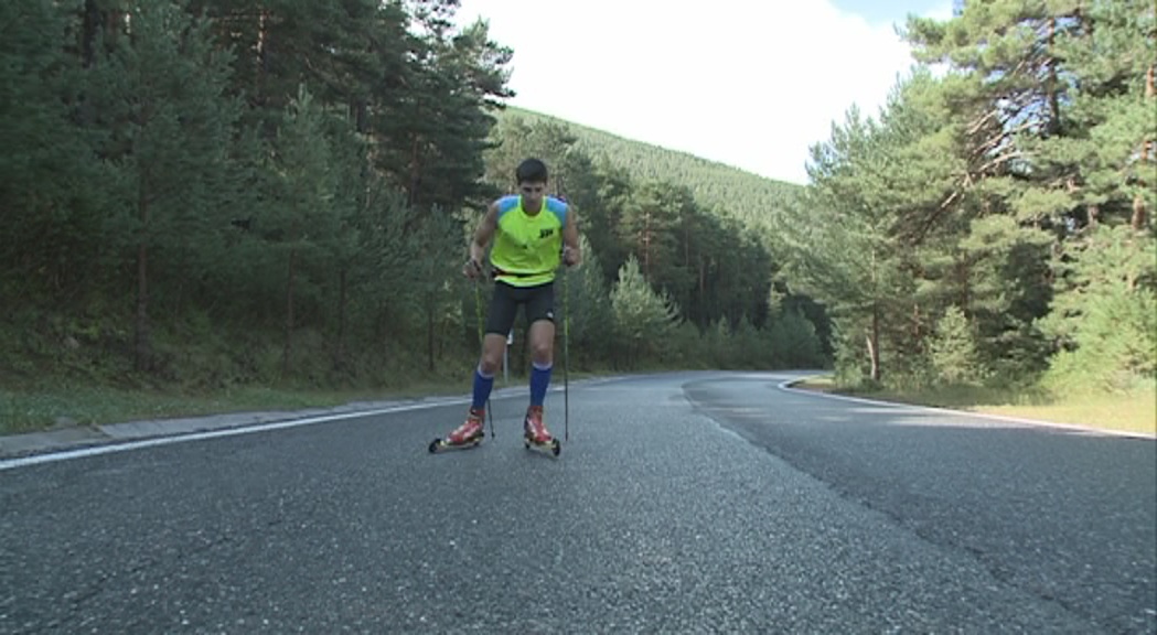 L'equip d'esquí de fons competirà aquest cap de setmana en la Copa del Món de 'roller-ski'