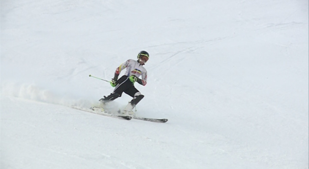 Àxel Esteve i Robert Solsona no acaben la primera mànega a Val Cenis