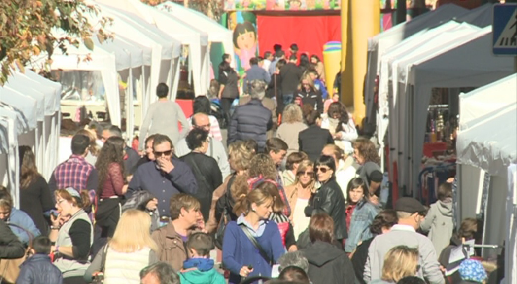 Satisfacció entre els paradistes de la Fira de les Oh! Fertes de Sant Julià