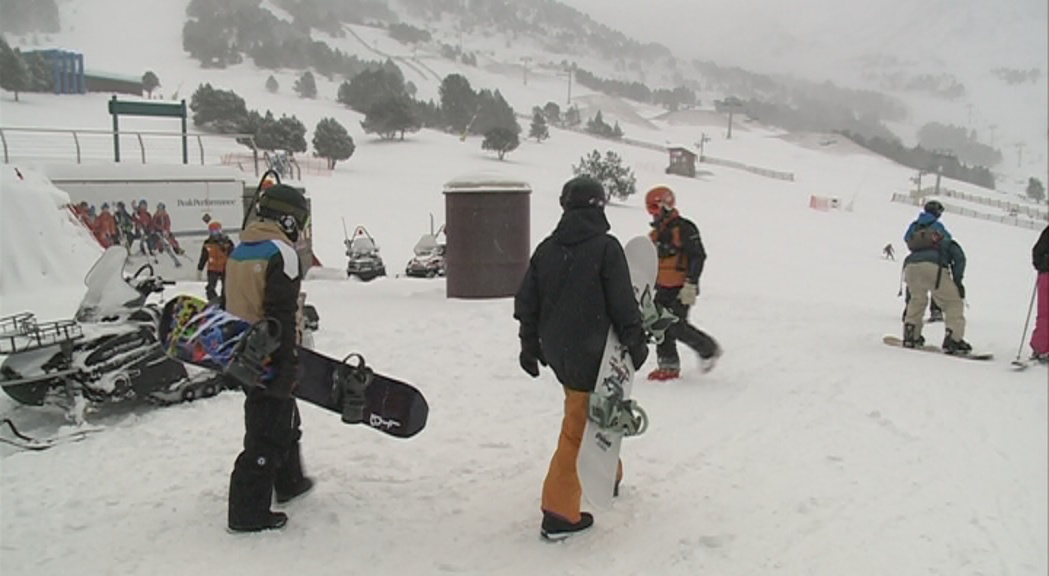 Vallnord obrirà més pistes aquest cap de setmana