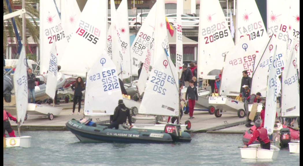 Aràjol, guanyador en categoria Làser STD al GP d'Andorra de vela al Masnou