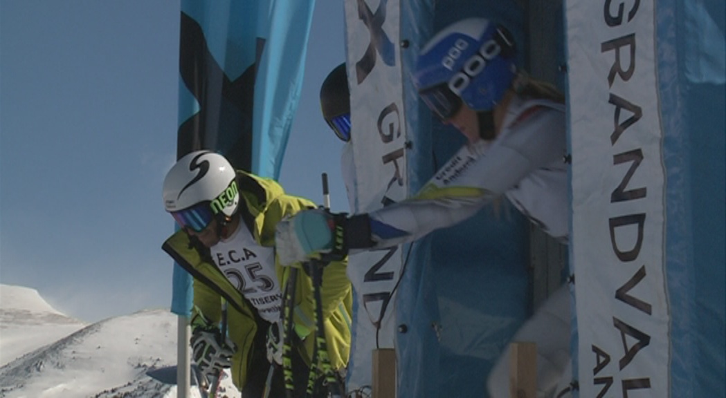 Joan Verdú i Carmina Pallàs repeteixen victòria a l'Àliga en el descens que obre el Campionat d'Andorra