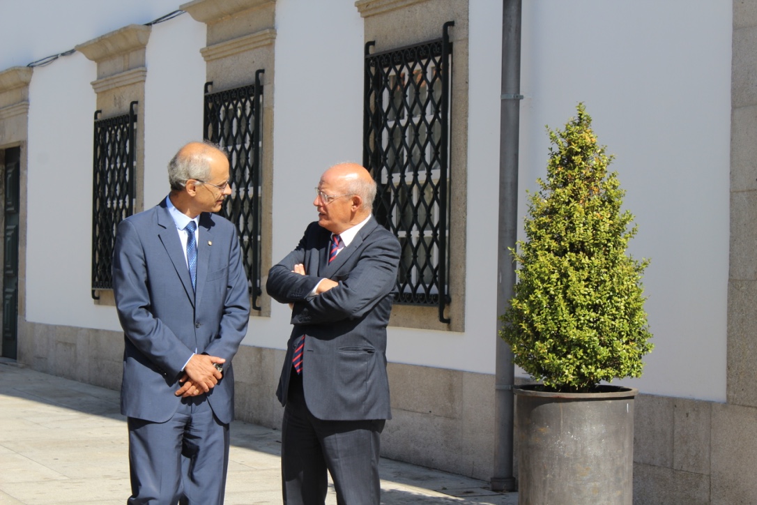 Reunió de Martí amb el ministre d'Afers Exteriors portuguès a Viana do Castelo