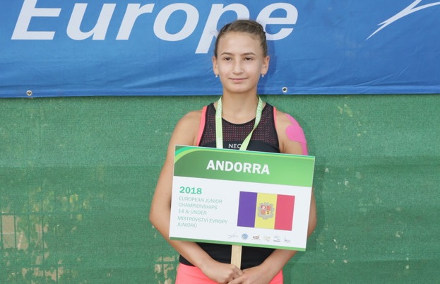 Vicky Jiménez, eliminada del Campionat d´Europa sub-14 per la número 1