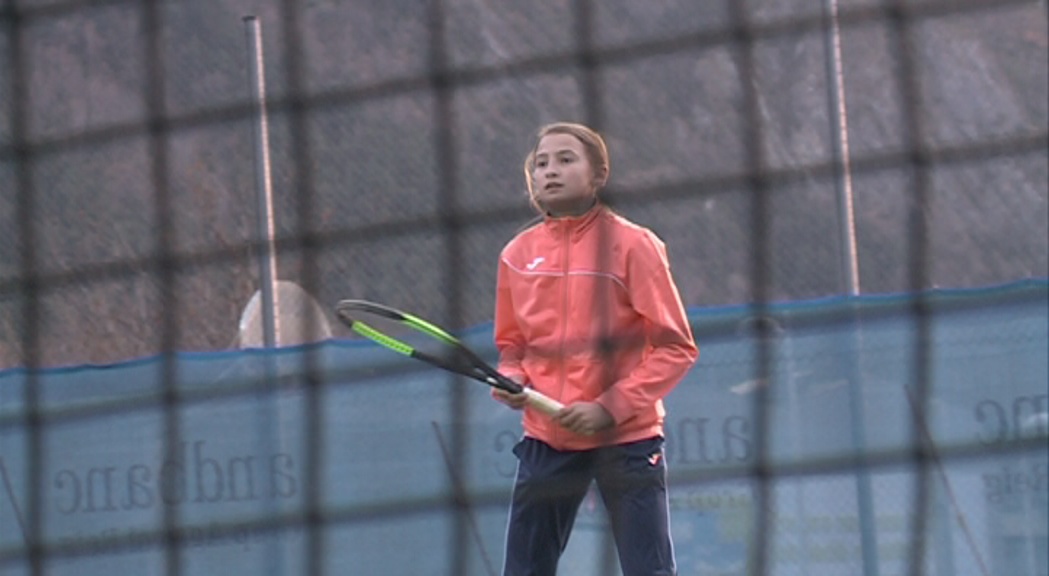 Vicky Jiménez, el futur d'una nissaga de tennistes