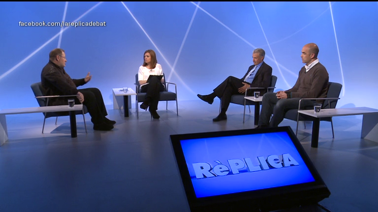 La rèplica- Tertúlia amb Jordi Font, Josep Maria Cabanes i Guillem Valdés