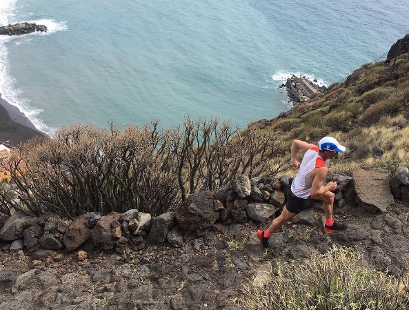 Xavi Teixidó, 22è a l'ultramarató de la Transvulcania