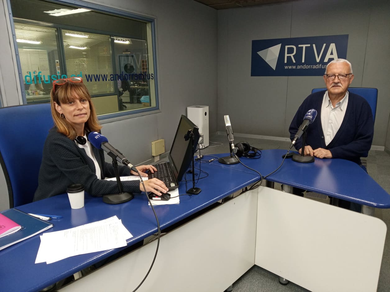 El cafè de l'Ara i Aquí amb Meritxell Mateu i Albert Gelabert