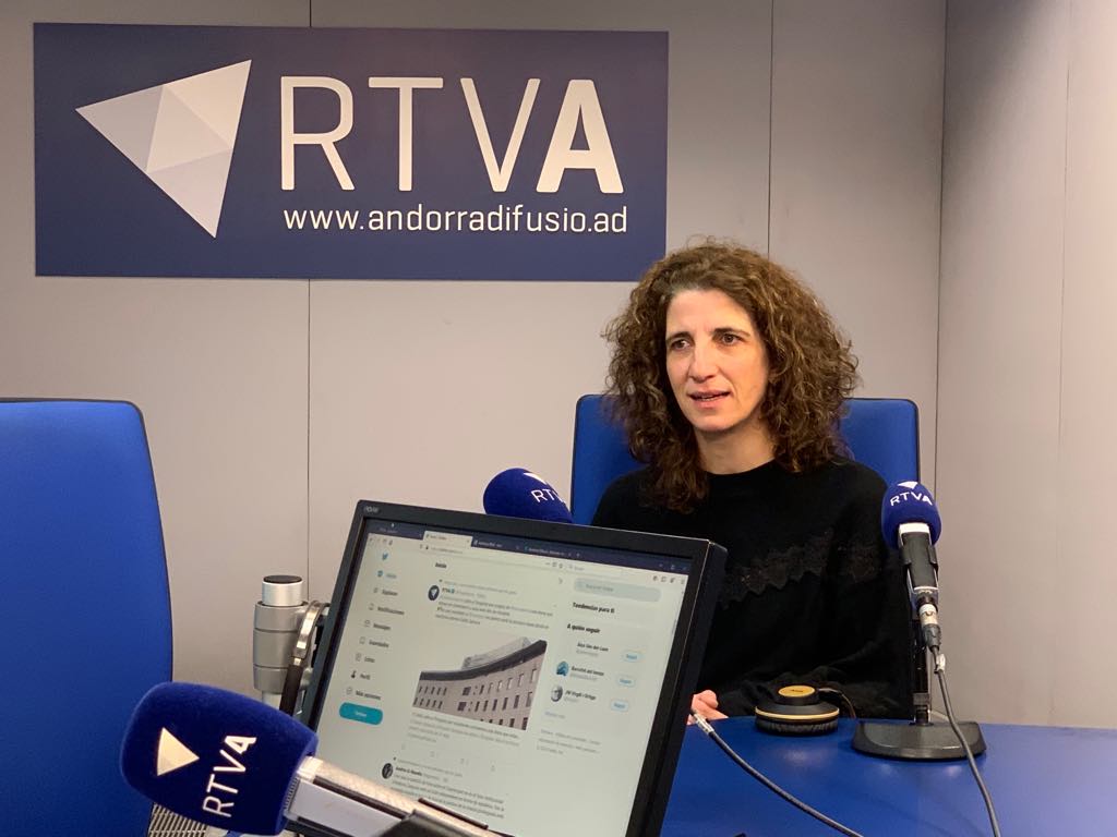 El cafè de l'Ara i aquí amb  Odile Sarroca