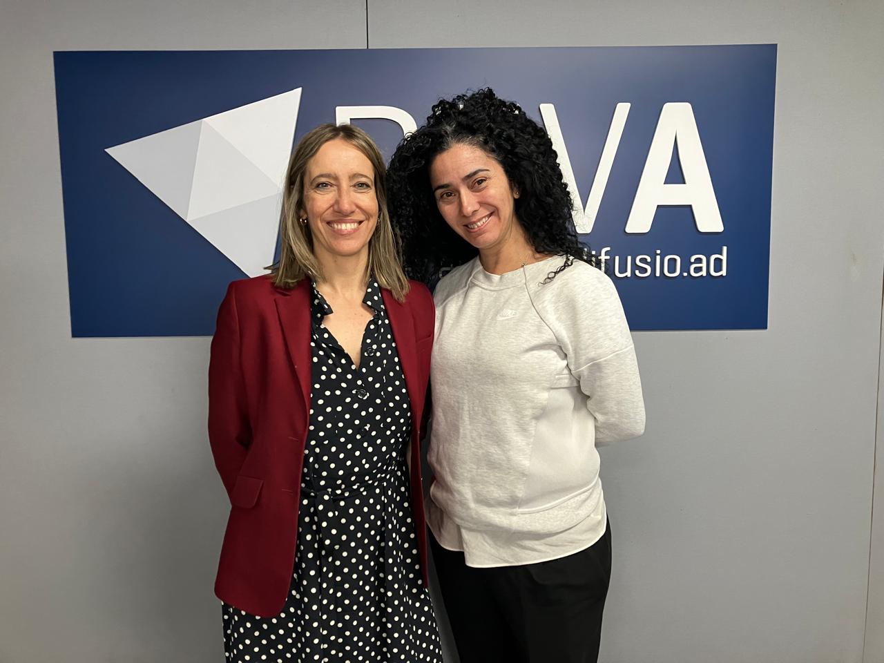 Ens visiten Gemma Bosch i Mieria Maestre, de l'ADA