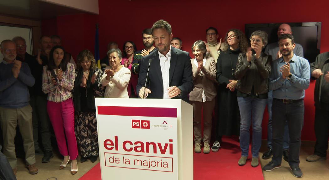 Pere López anuncia que després dels mals resultats de PS SDP + s'obrirà un "procés d'anàlisi i reflexió"