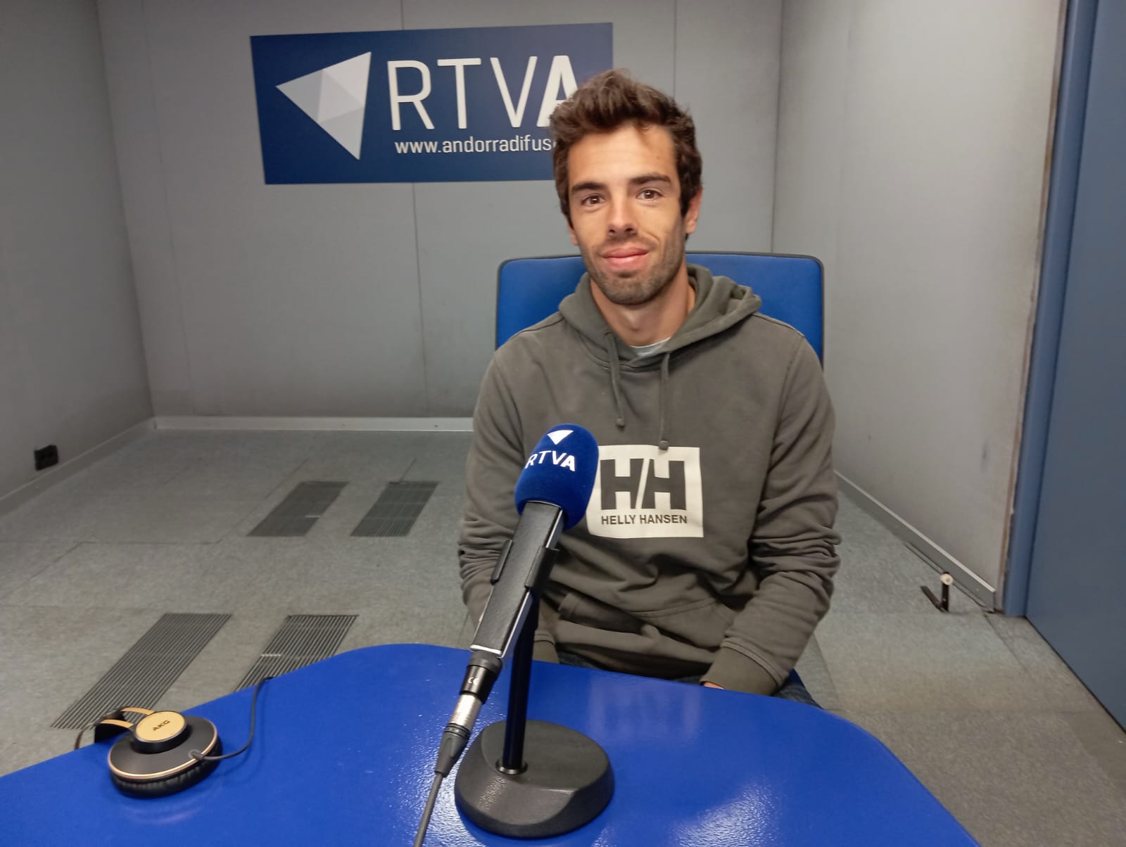 Àxel Esteve ens visita després de deixar la competició
