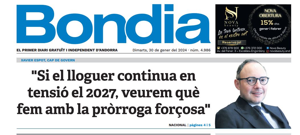 Celebrem el 20è aniversari del Diari Bon Dia amb el seu director, Andrés Luengo