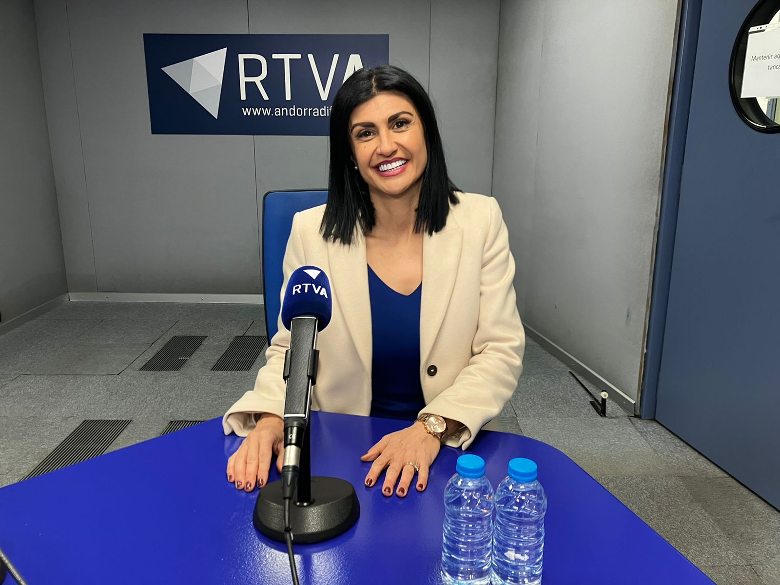 Entrevista d’RNA a la cap de llista d'Andorra Endavant, Carine Montaner