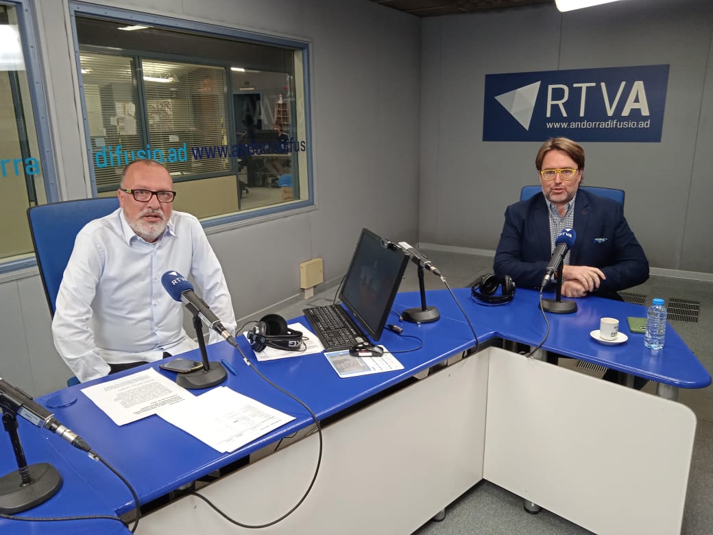 El cafè dels matins amb Carles Naudi, president del Grup Parlamentari de Ciutadans Compromesos