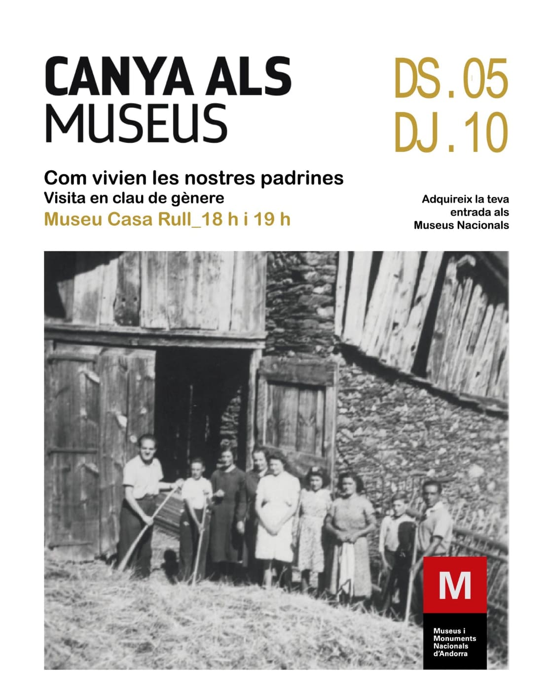 Canya als museus amb Ruth Casabella: visites guiades