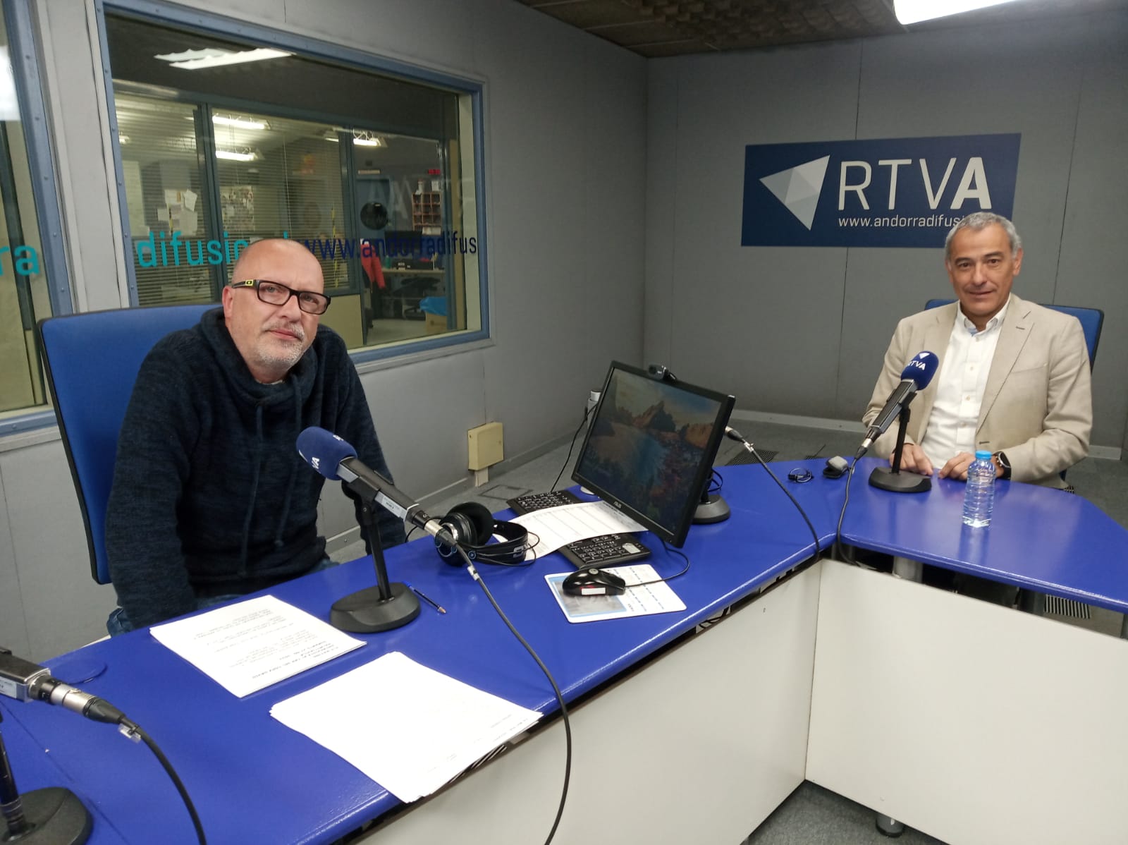 El cafè dels matins  amb el cap del COEX David Plamitjavila