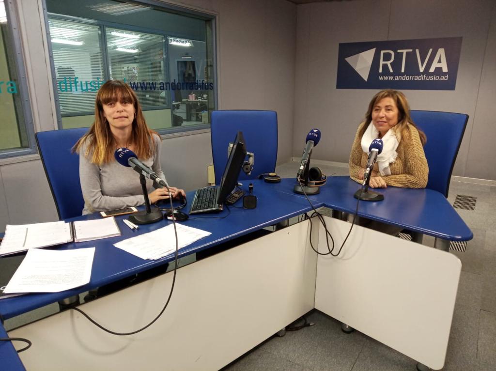 El cafè de l'Ara i aquí amb Conxita Marsol