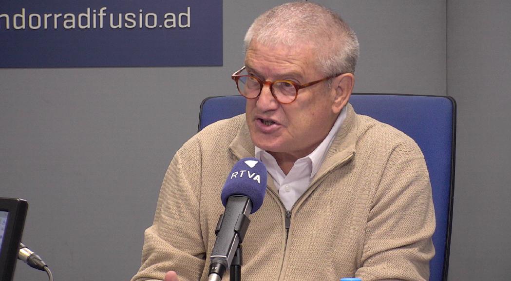 Trucada d'actualitat amb Fèlix Zapatero, president de la Federació de la Gent Gran d'Andorra