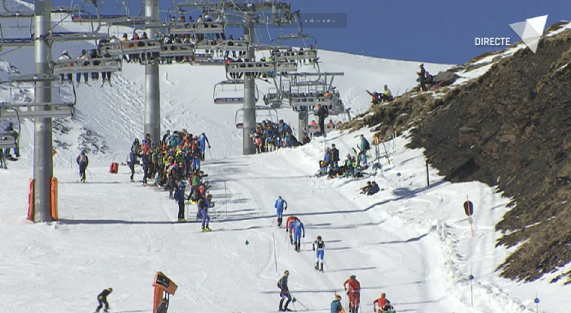 Programa especial curses verticals de la Copa del Món d'esquí de muntanya Font Blanca 2018 - segona part