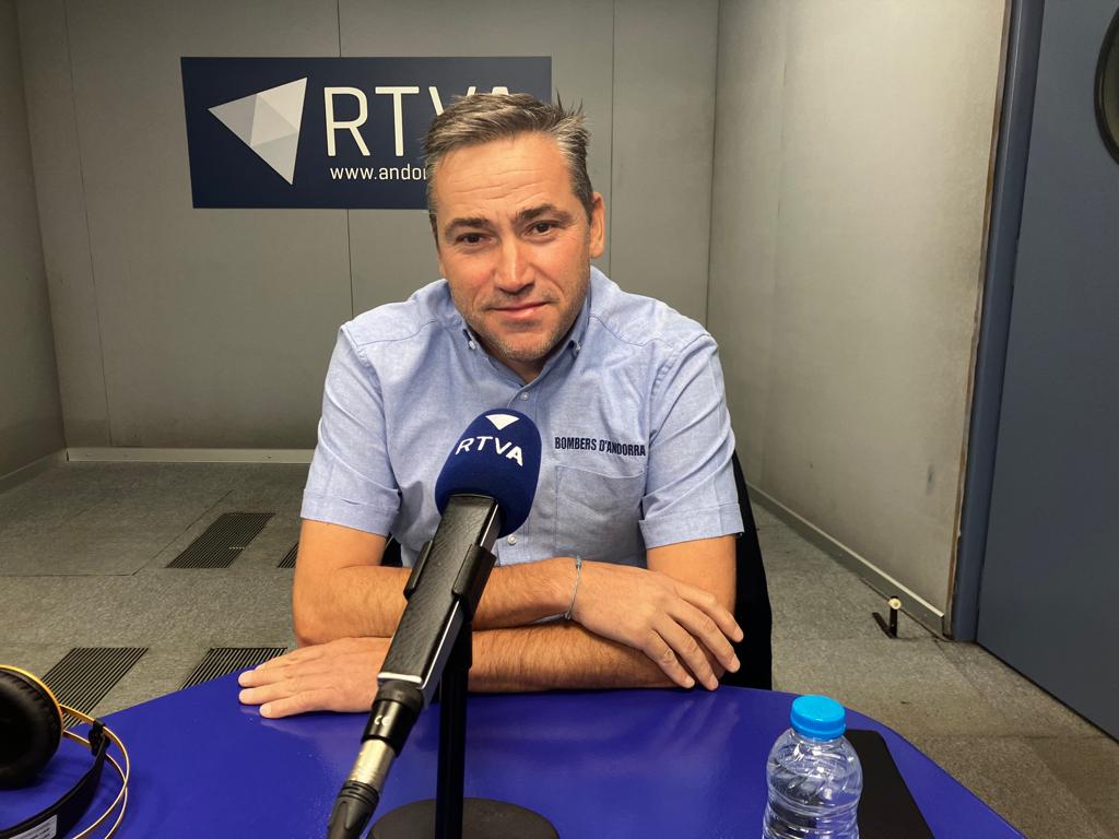 Entrevista al director de Bombers d'Andorra, Jordi Farré