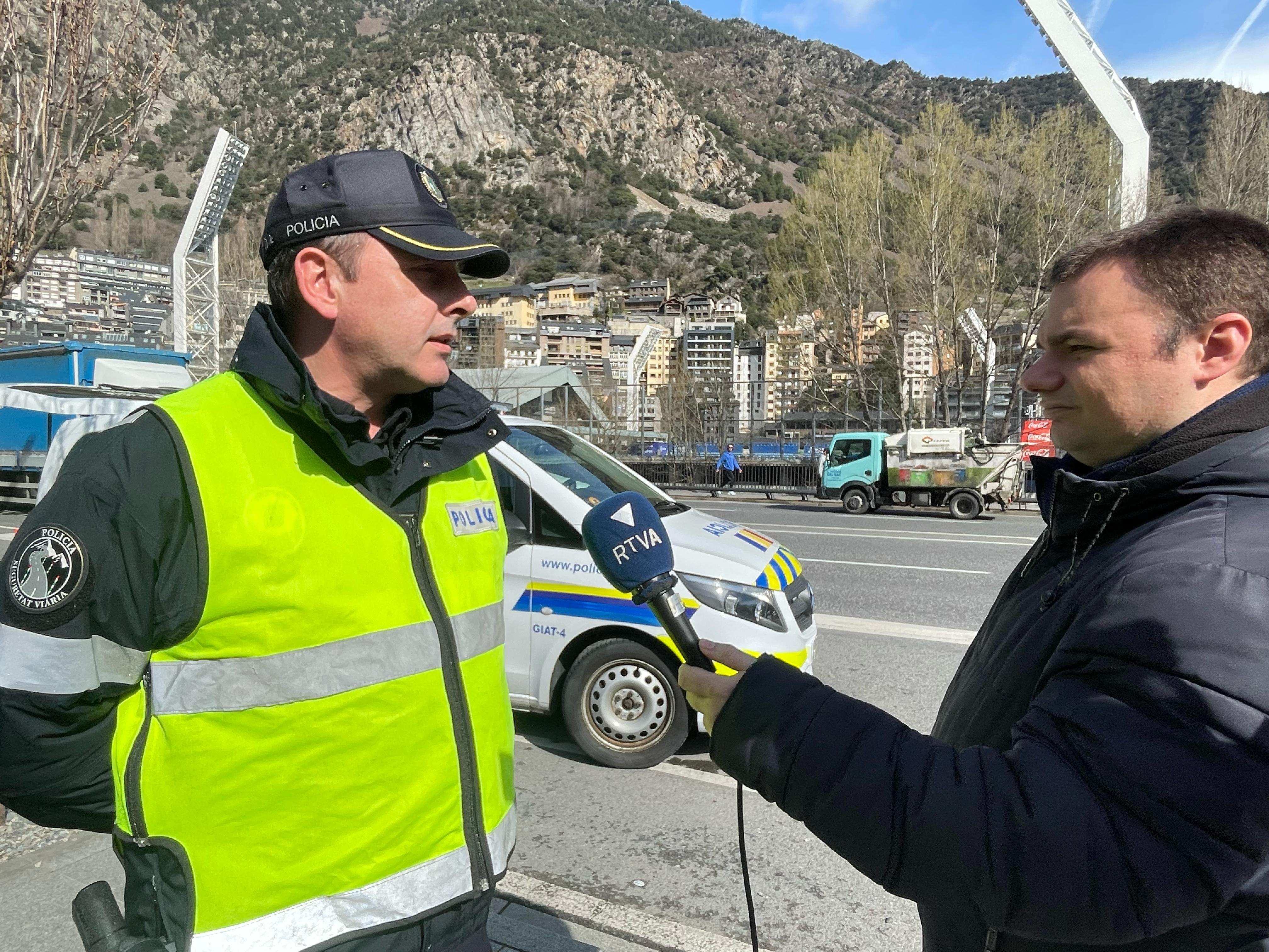 La campanya de controls de la policia als RÉPORS DEL SANJUAN