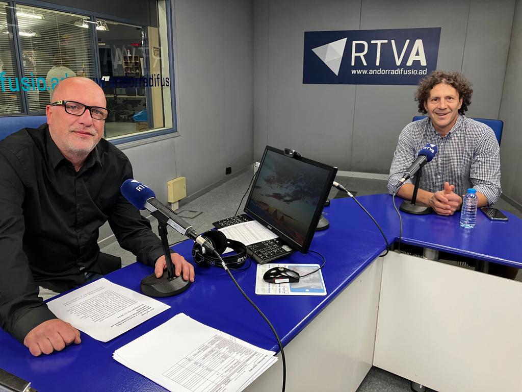 El cafè dels matins amb Marcelo Ponce coordinador de Argentinos en Andorra