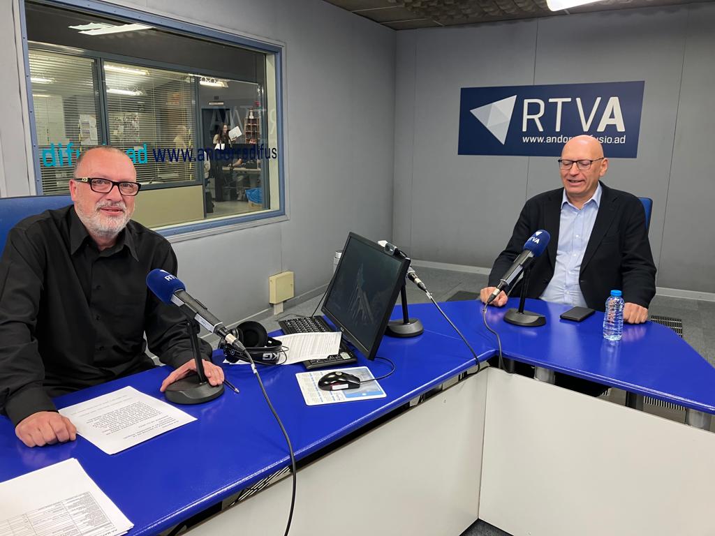 El cafè dels matins amb Miquel Nicolau, rector de la Universitat d'Andorra