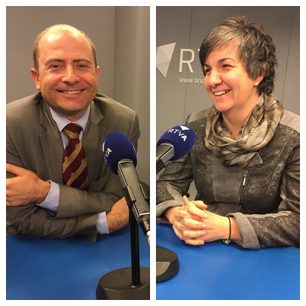 Tertúlia amb Cèlia Vendrell i Carles Jordana 25 de novembre del 2016