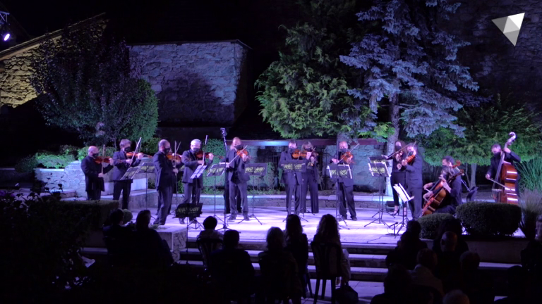 Concert de l'ONCA als jardins de Casa de la Vall 2021