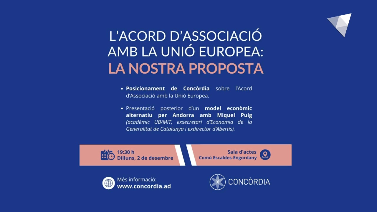 L'Acord d'Associació amb la Unió Europea: La proposta de Concòrdia