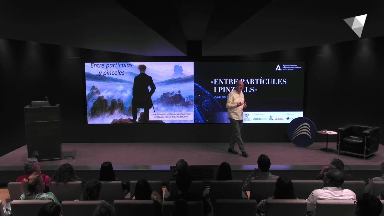 Entre partícules i pinzells - Carlos Moreno
